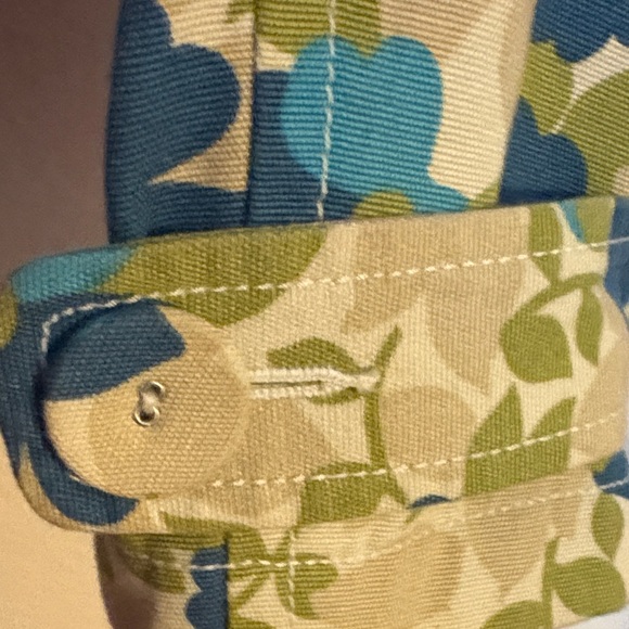 Old Navy Blue and Green Floral Coat - Picture 9 of 10